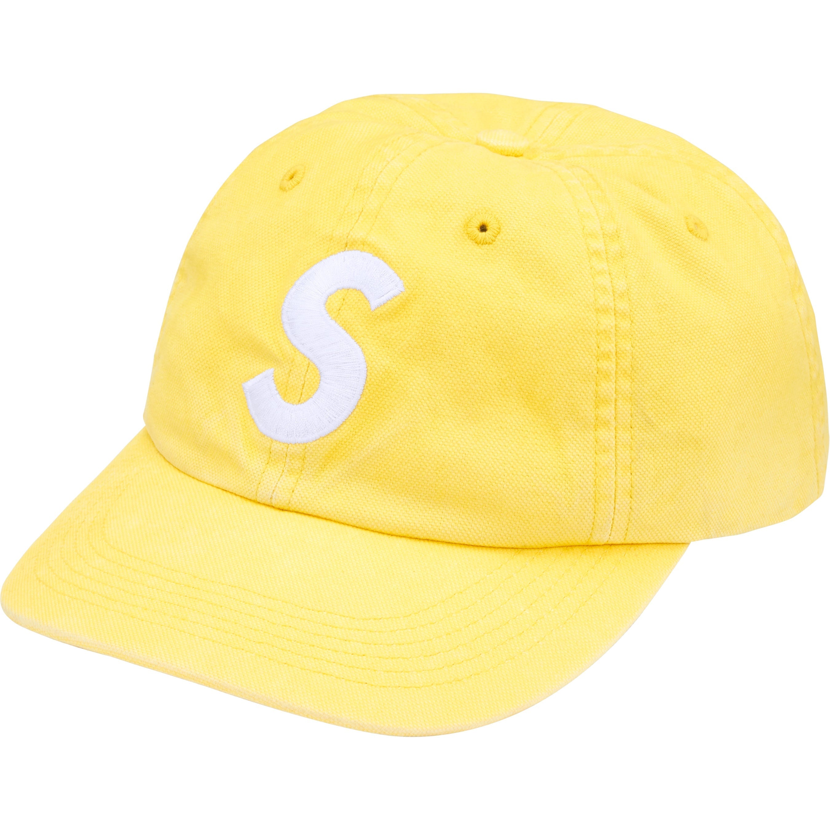 Washed Canvas S Logo 6-Panel view 4